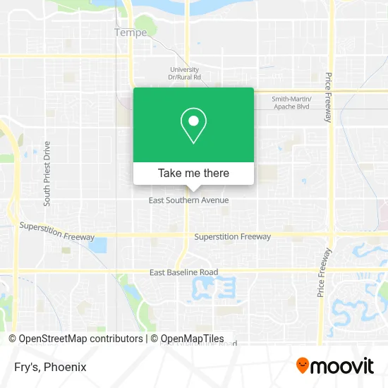 Fry's map