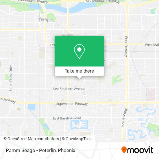 Mapa de Pamm Seago - Peterlin