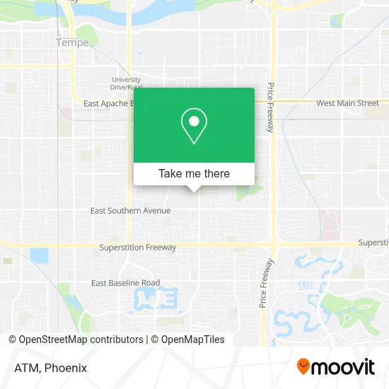 ATM map