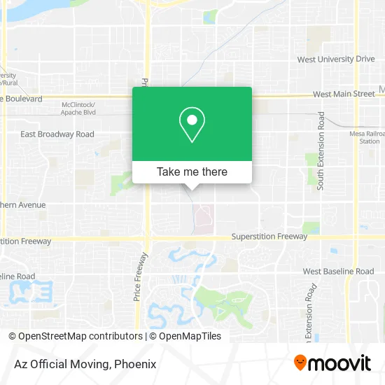 Az Official Moving map