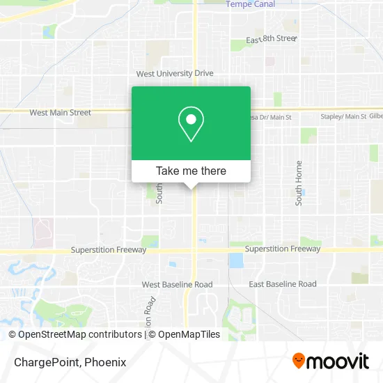 ChargePoint map