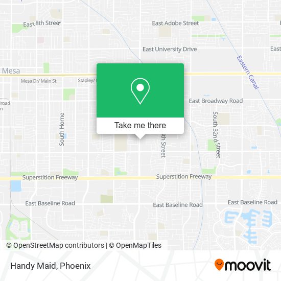 Mapa de Handy Maid