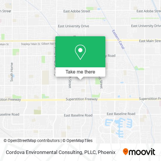 Cordova Environmental Consulting, PLLC map