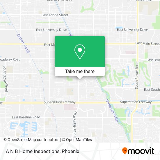 A N B Home Inspections map