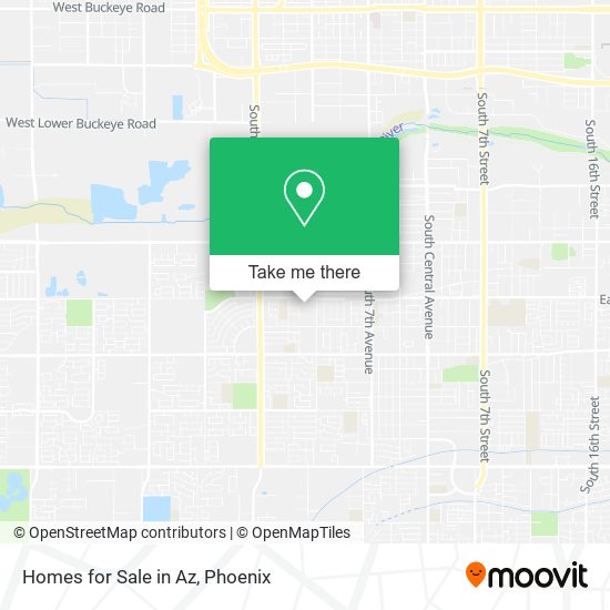 Homes for Sale in Az map