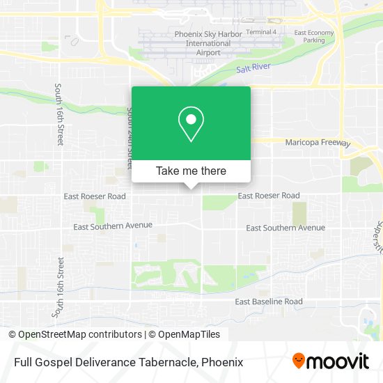 Full Gospel Deliverance Tabernacle map