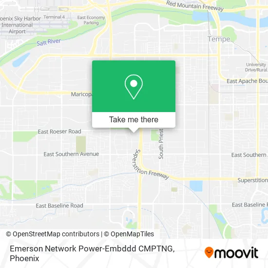Emerson Network Power-Embddd CMPTNG map