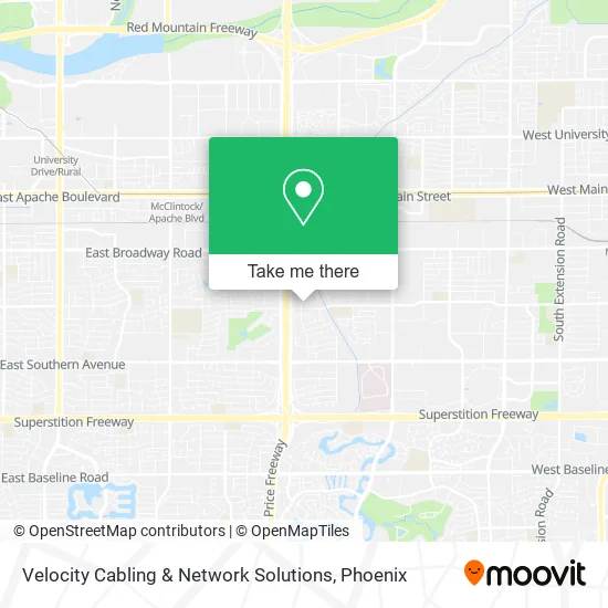 Velocity Cabling & Network Solutions map