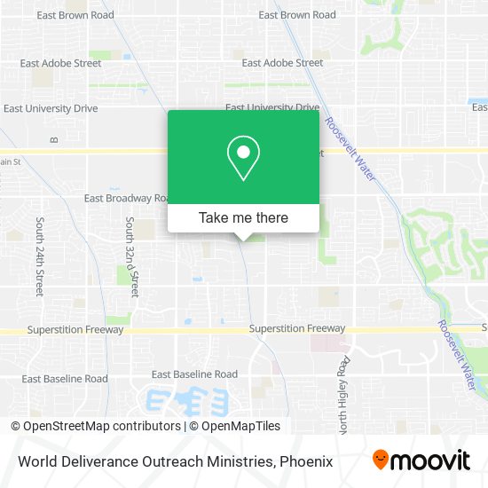 World Deliverance Outreach Ministries map