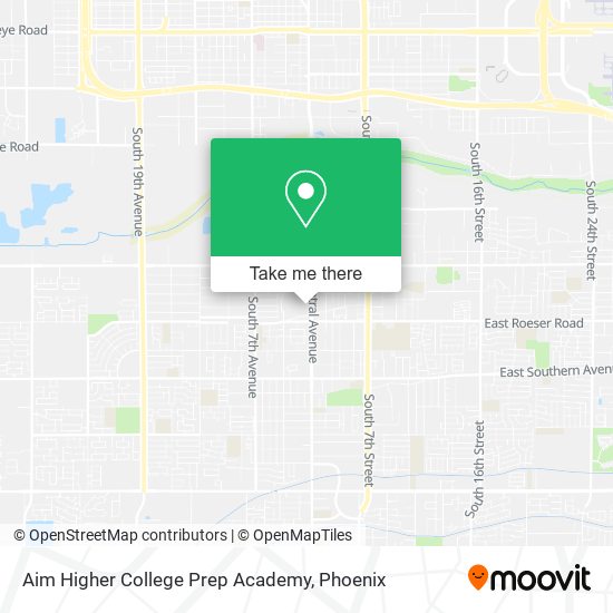 Aim Higher College Prep Academy map