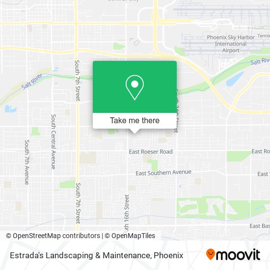 Estrada's Landscaping & Maintenance map