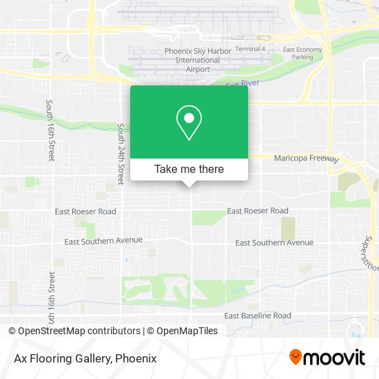 Ax Flooring Gallery map