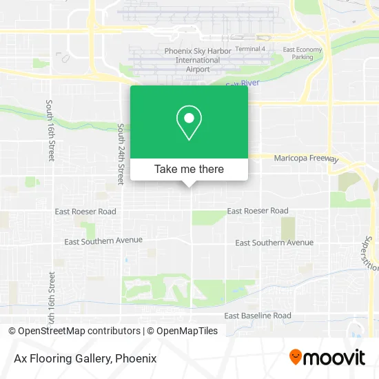 Mapa de Ax Flooring Gallery