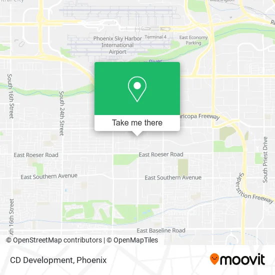 Mapa de CD Development