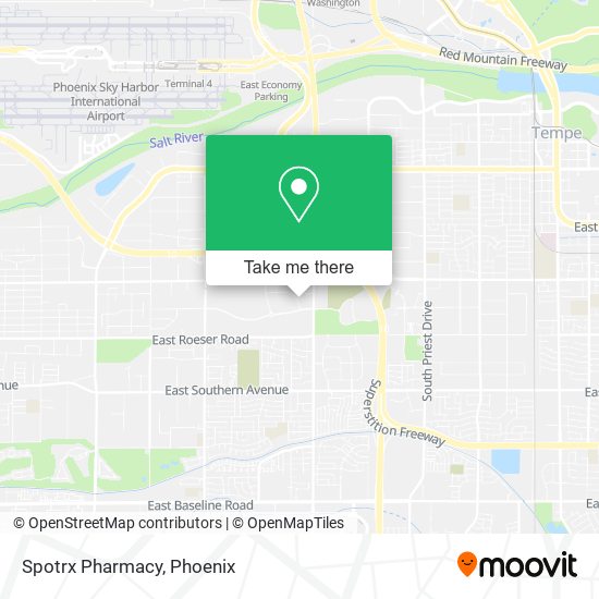 Spotrx Pharmacy map