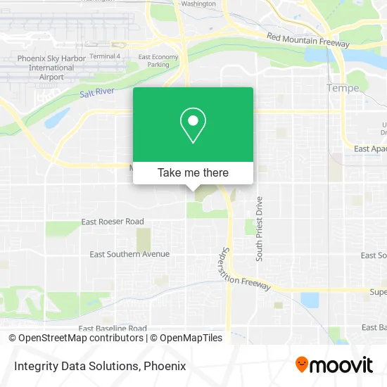 Integrity Data Solutions map