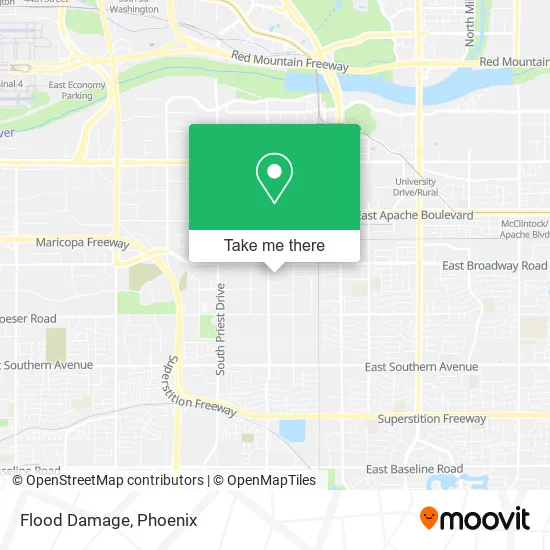 Flood Damage map