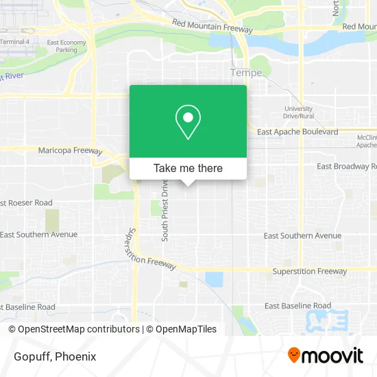 Gopuff map