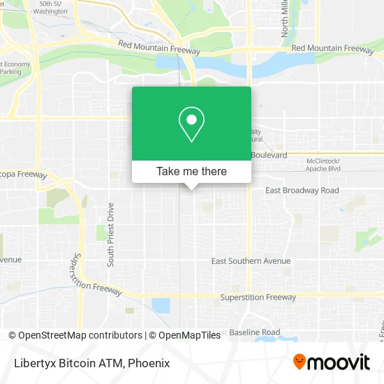 Libertyx Bitcoin ATM map