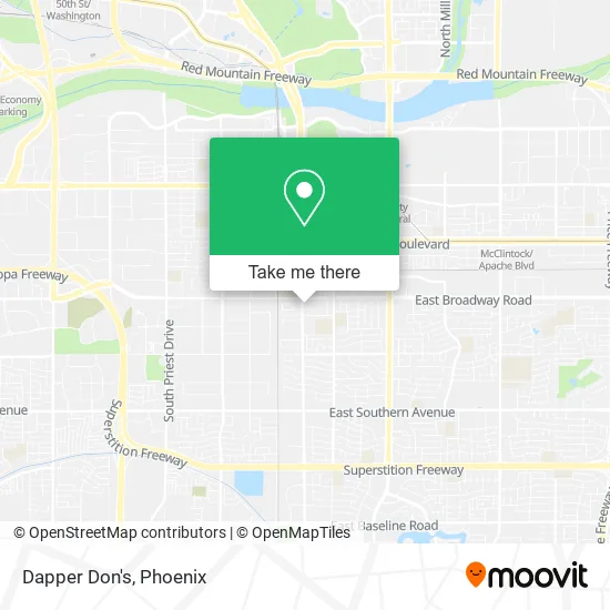 Dapper Don's map