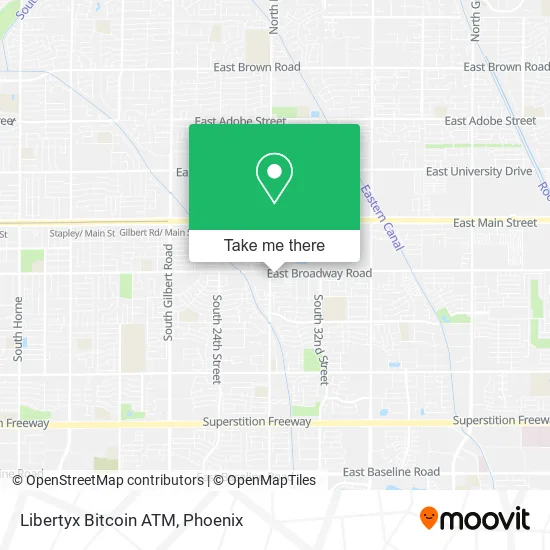 Libertyx Bitcoin ATM map