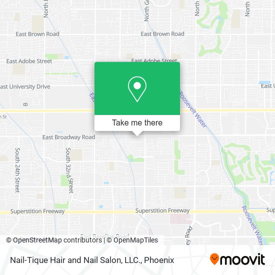 Nail-Tique Hair and Nail Salon, LLC. map