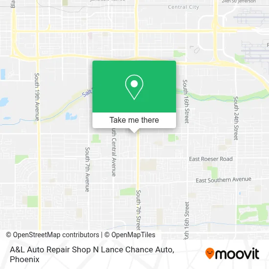 A&L Auto Repair Shop N Lance Chance Auto map