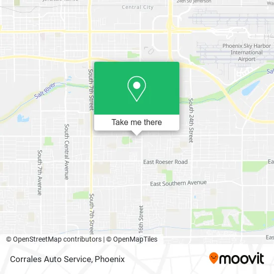 Corrales Auto Service map