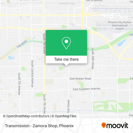 Transmission - Zamora Shop map