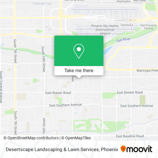 Desertscape Landscaping & Lawn Services map