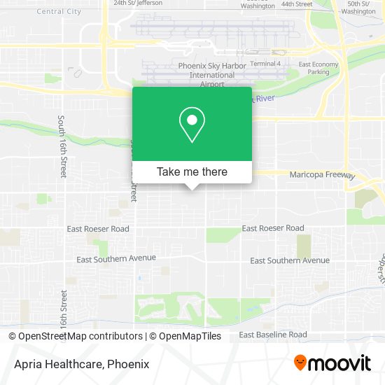 Apria Healthcare map