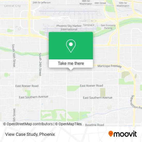 View Case Study map