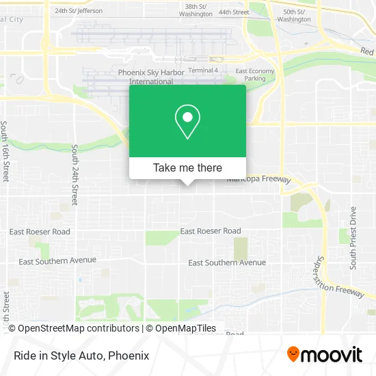 Ride in Style Auto map
