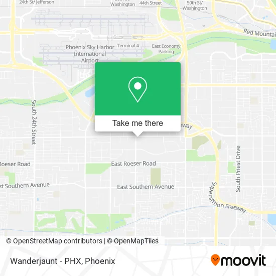 Wanderjaunt - PHX map
