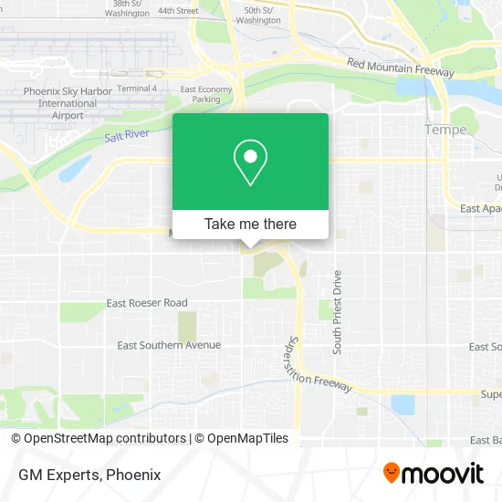 GM Experts map
