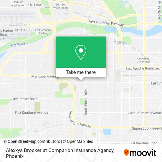 Alexxys Brocker at Comparion Insurance Agency map