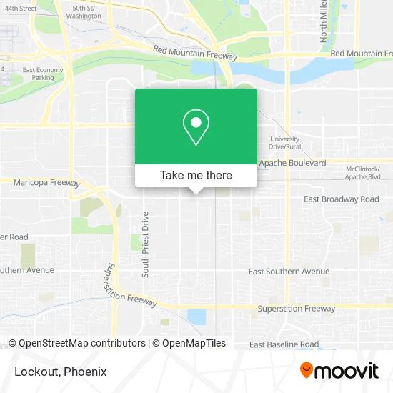 Lockout map