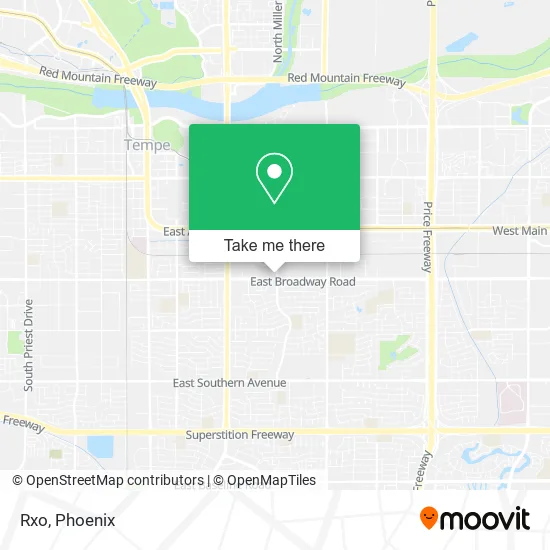 Rxo map