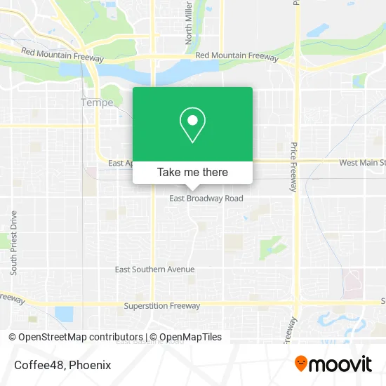Coffee48 map