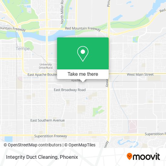 Mapa de Integrity Duct Cleaning