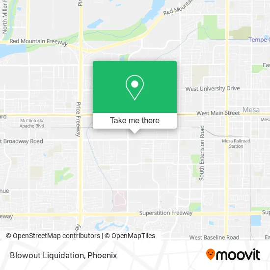 Blowout Liquidation map