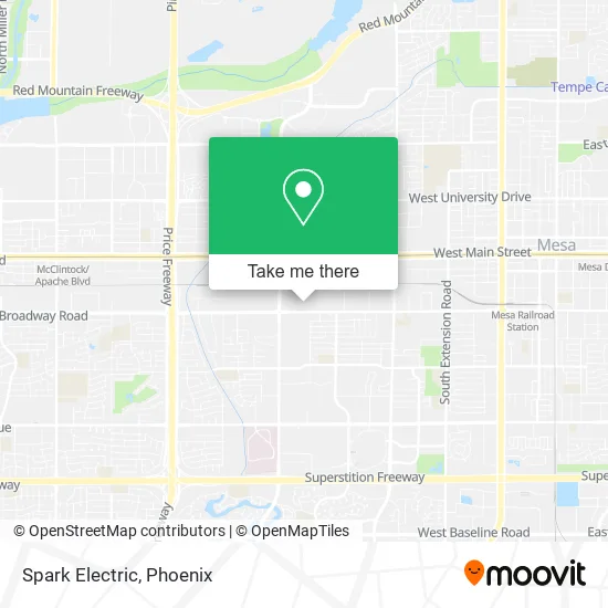 Spark Electric map