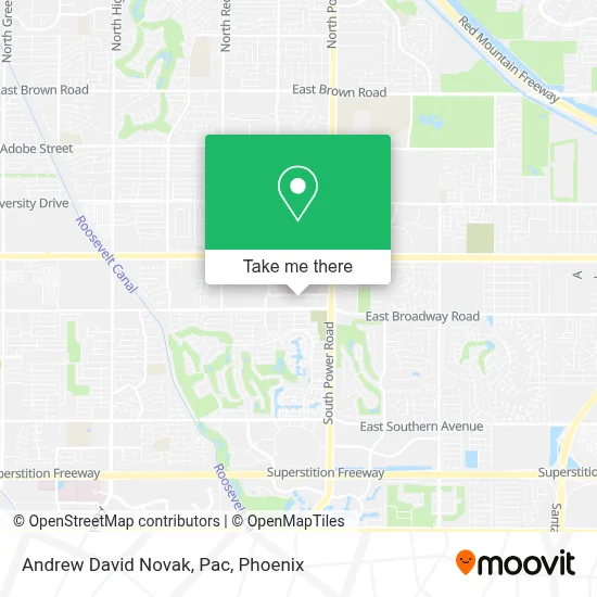 Andrew David Novak, Pac map