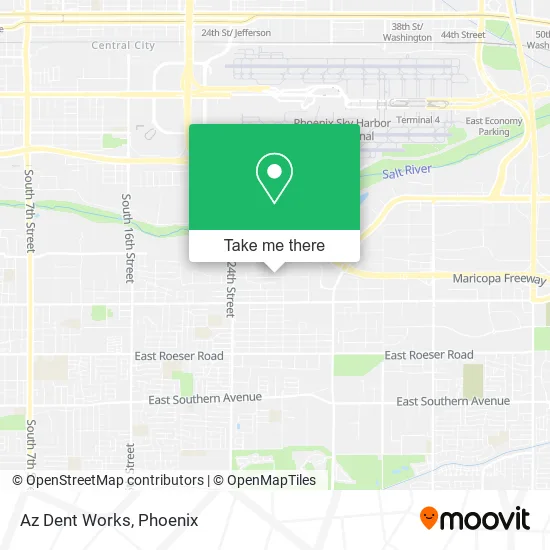 Az Dent Works map