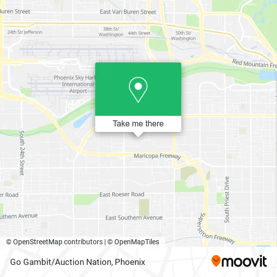 Mapa de Go Gambit/Auction Nation