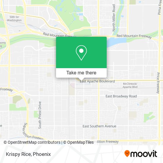 Mapa de Krispy Rice