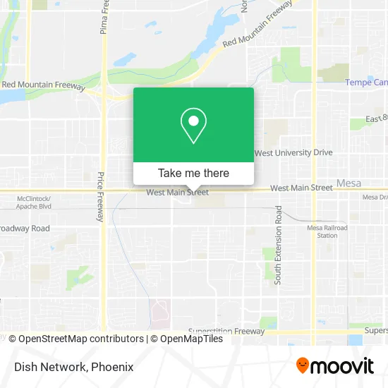 Dish Network map