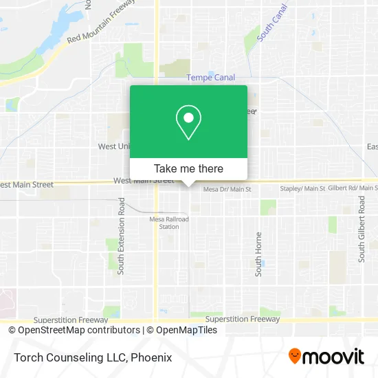 Torch Counseling LLC map