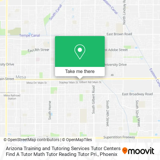 Mapa de Arizona Training and Tutoring Services Tutor Centers Find A Tutor Math Tutor Reading Tutor Pri.