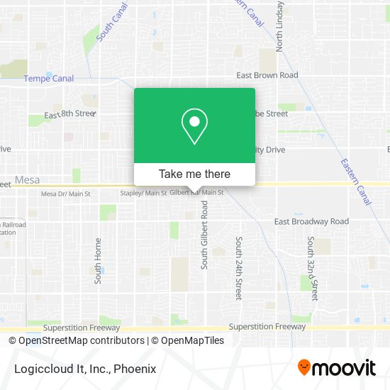 Logiccloud It, Inc. map